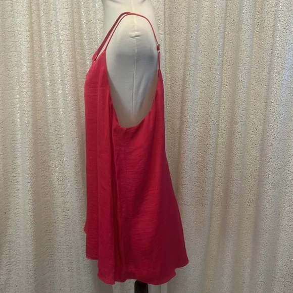 Hot Pink Strappy Tank - Picture 2 of 5